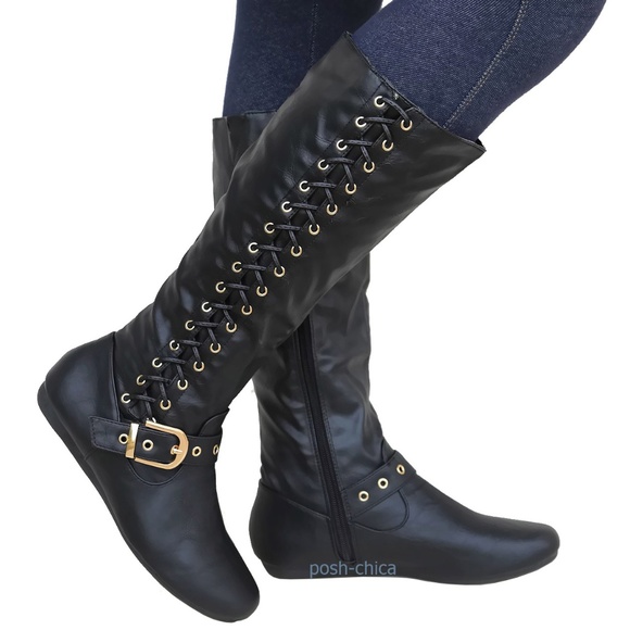 mid calf riding boot